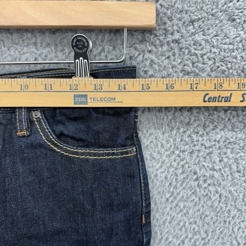 Gap 1969 Limited Edition Dark Wash Denim Mini Skirt Pockets Womens Size 1‎